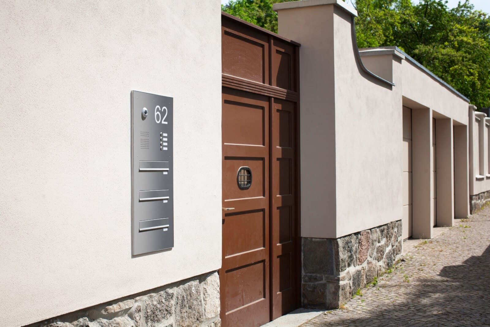 Boîtes aux lettres encastrées