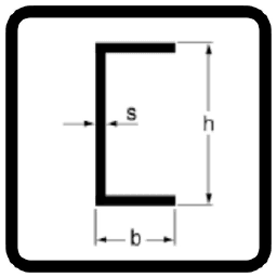 Schéma dimensions profilé